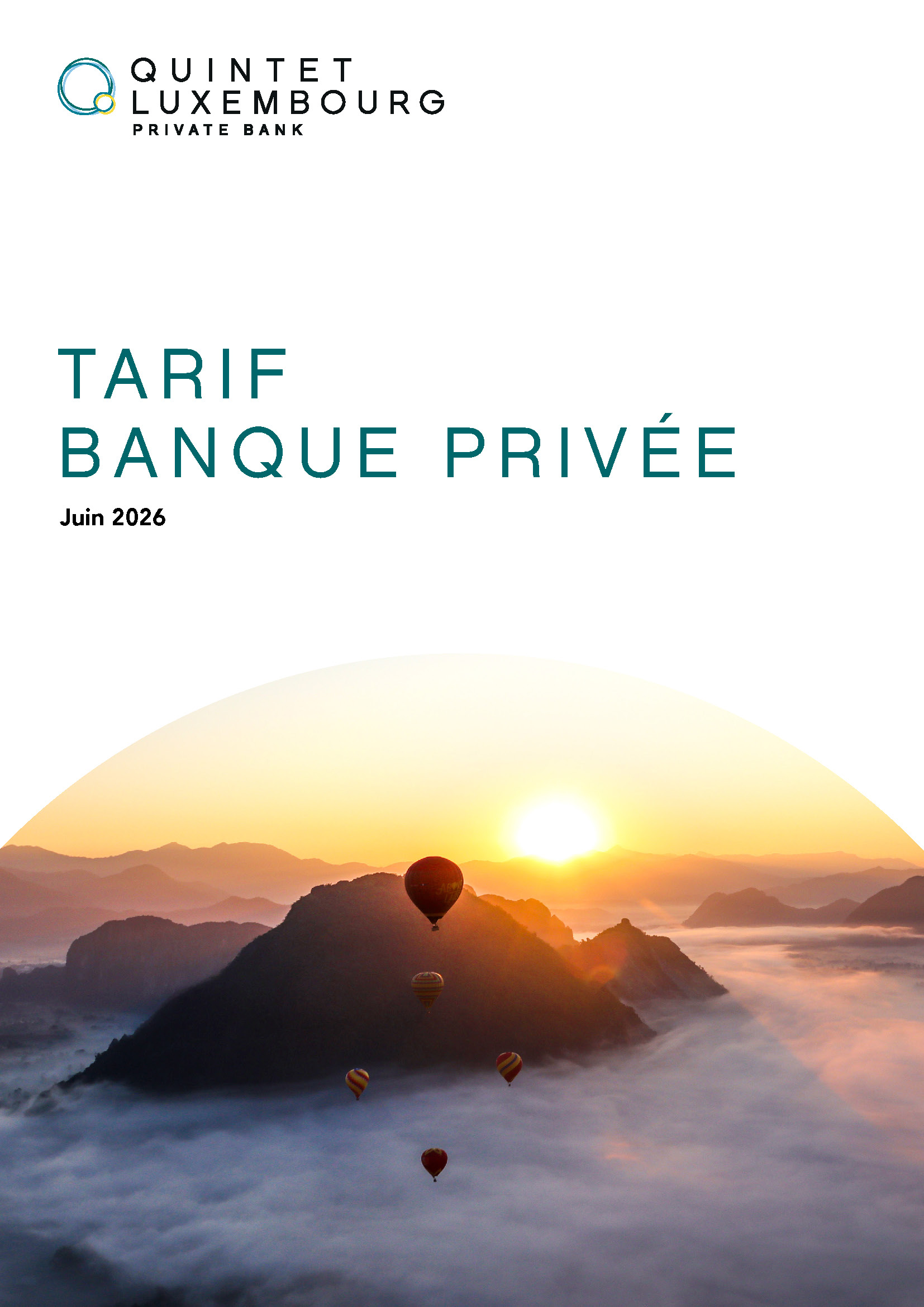 Quintet Fee Schedule 06 2026 FR Cover